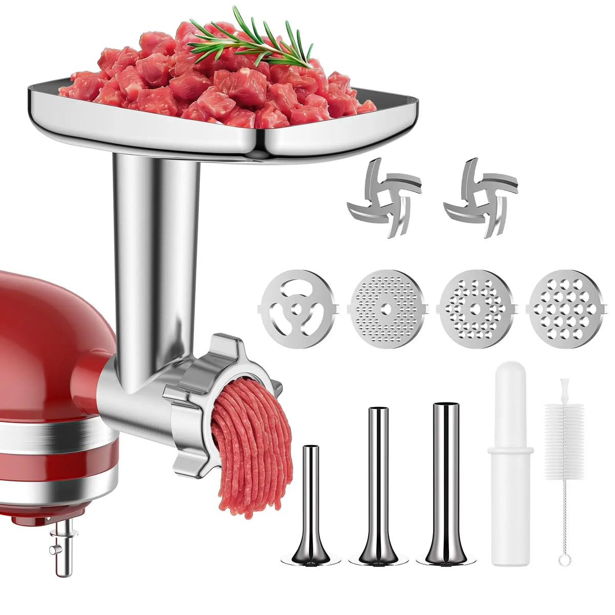 GVODE Meat Grinder Attachment for KitchenAid Stand Mixer