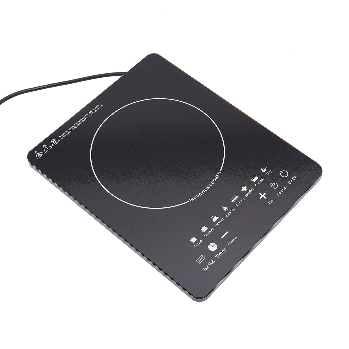 Smart Portable Induction Cooktop With Touch Panel And LCD Display