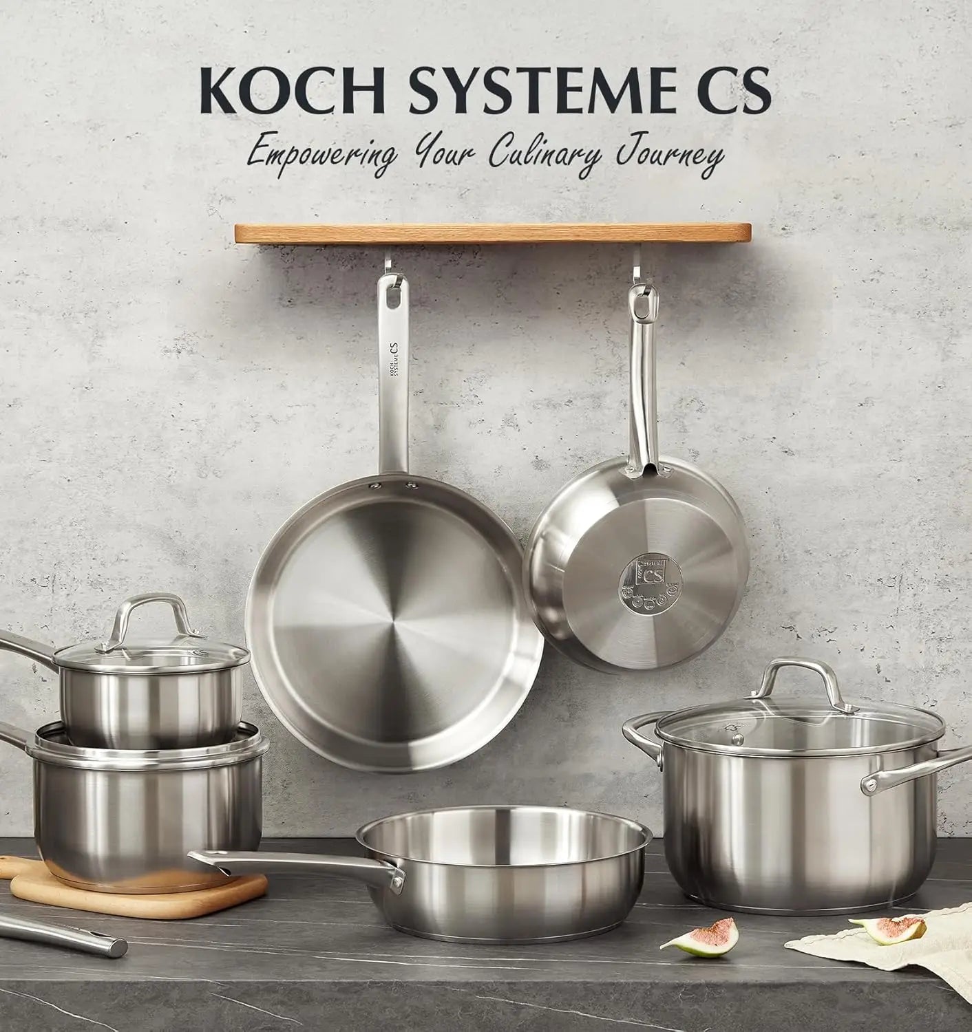 Koch Systeme CS Stainless Steel Cookware Induction Ready