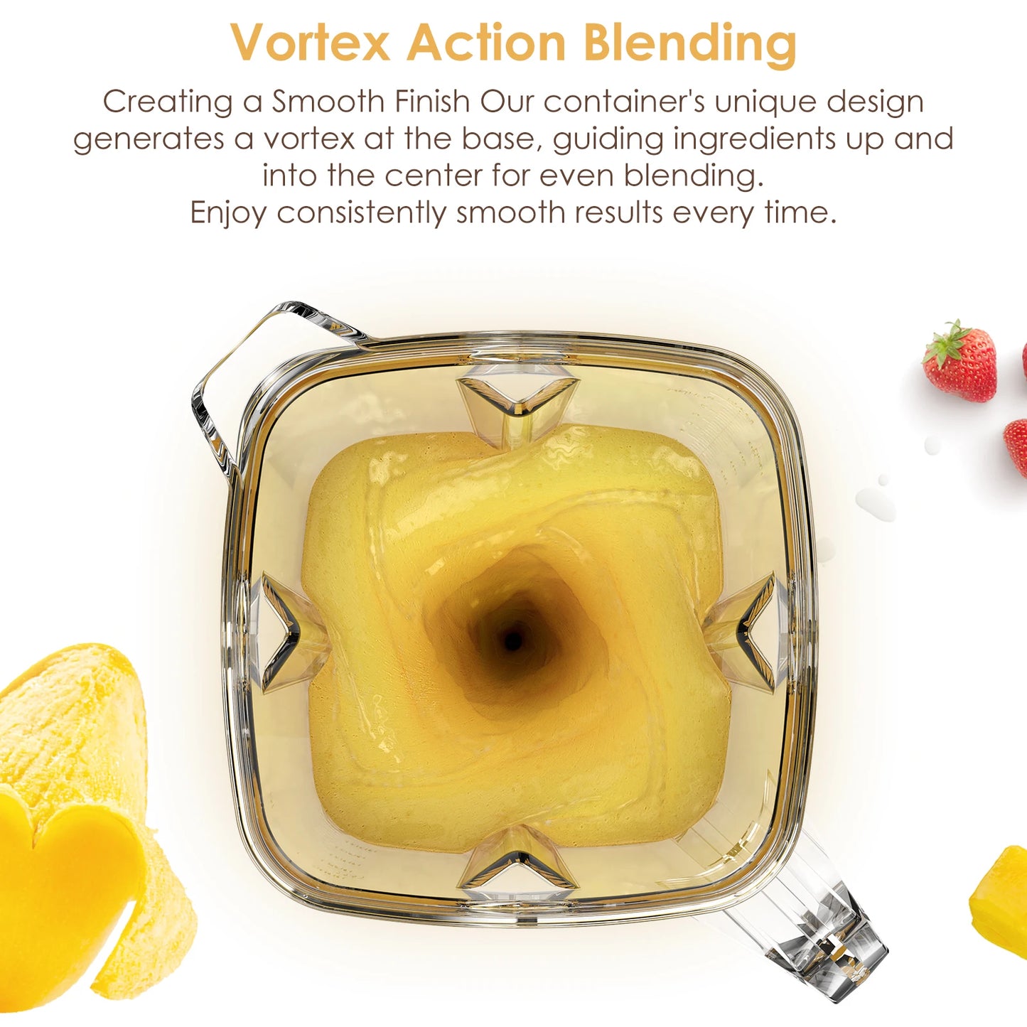 Biolomix BPA Free 3HP 2200W Heavy Duty Blender Mixer Juicer