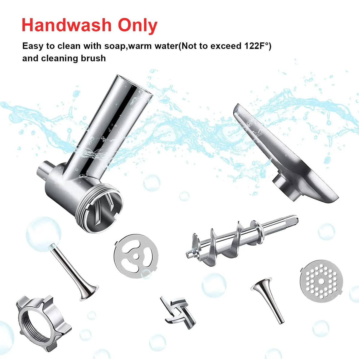 GVODE Meat Grinder Attachment for KitchenAid Stand Mixer