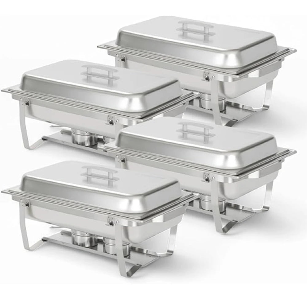 NONEDinnerware Chafing Dish Buffet Set Stainless Steel Electric Food Warmer
