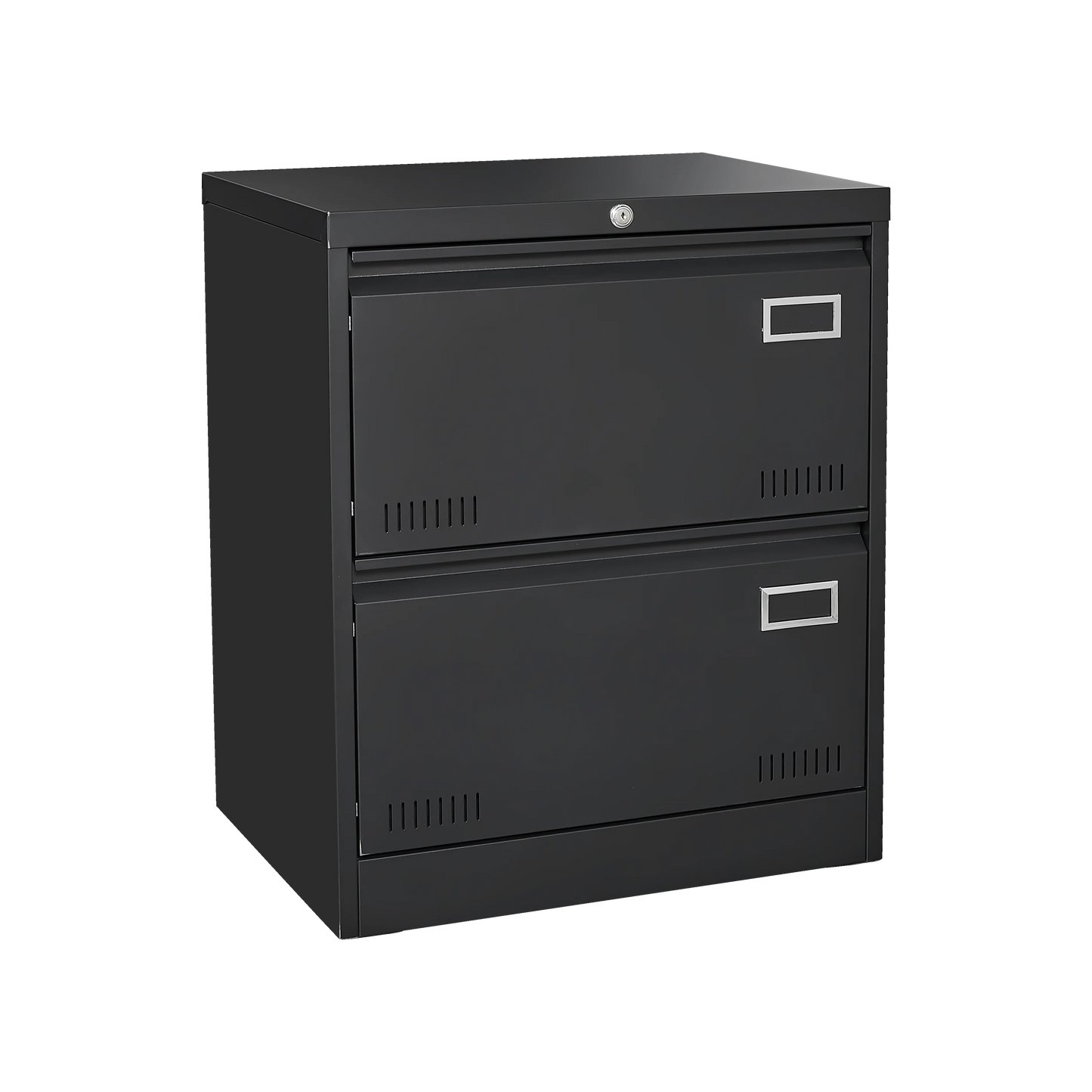 Locking Metal Lateral File Cabinet For Office Use