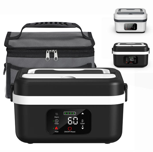 Wireless Insulated Lunch Box With Built In 8000mAh Battery 60W