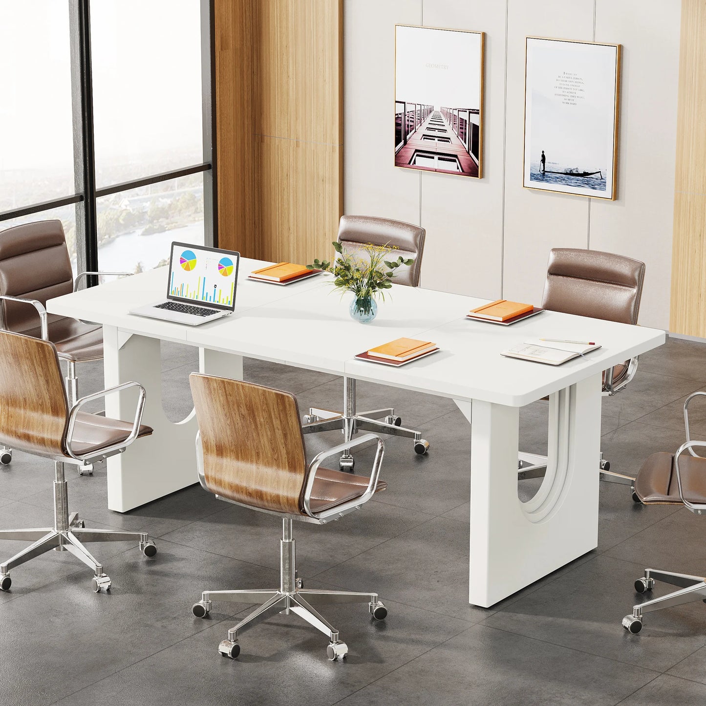 Tribesigns Executive Desk For Office Use And Conference Rooms
