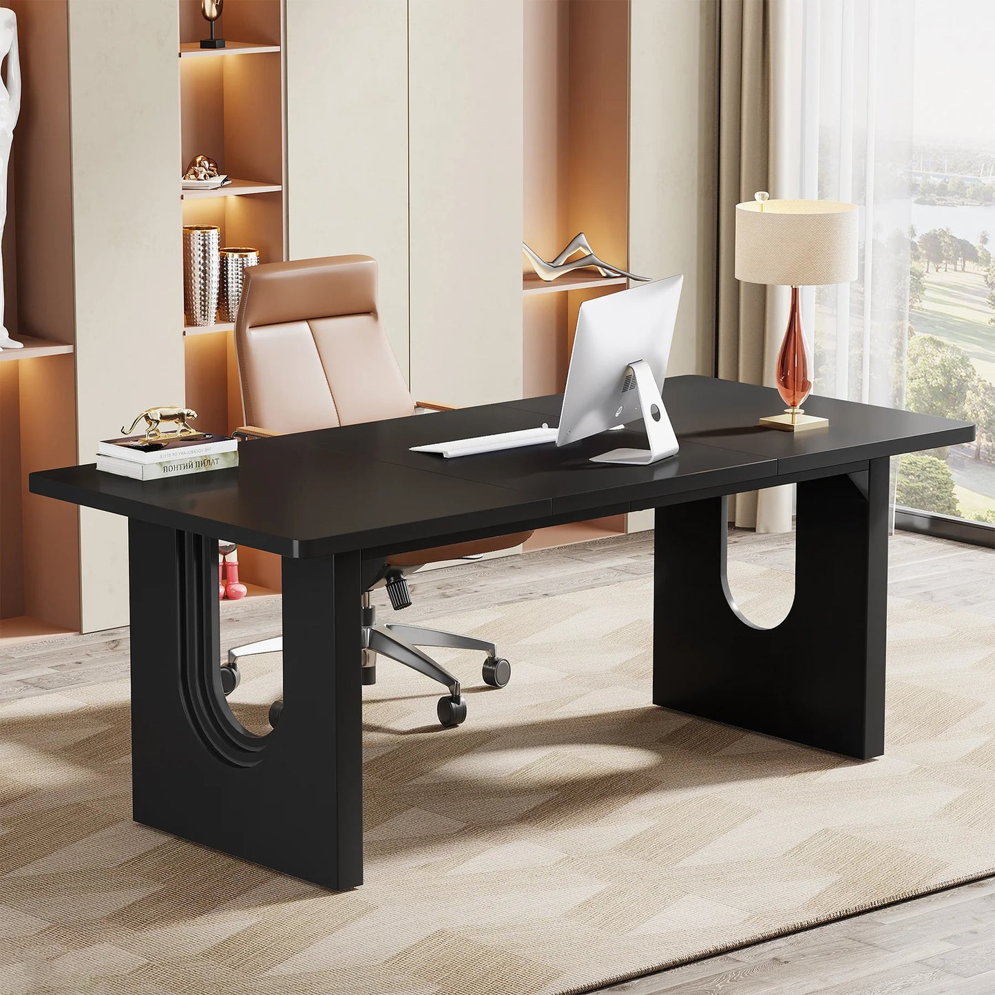 Tribesigns Executive Desk For Office Use And Conference Rooms