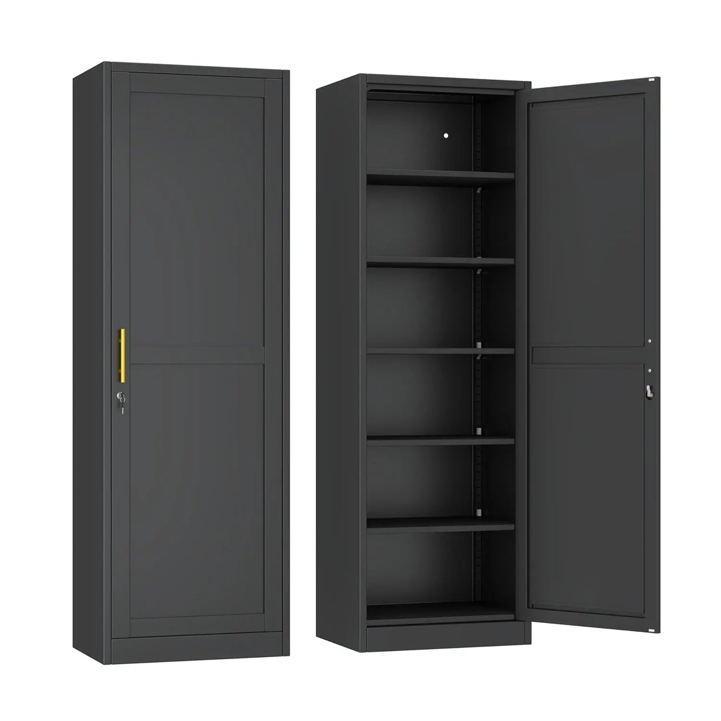 Metal Locker Cabinet With Locking Door For Office Use