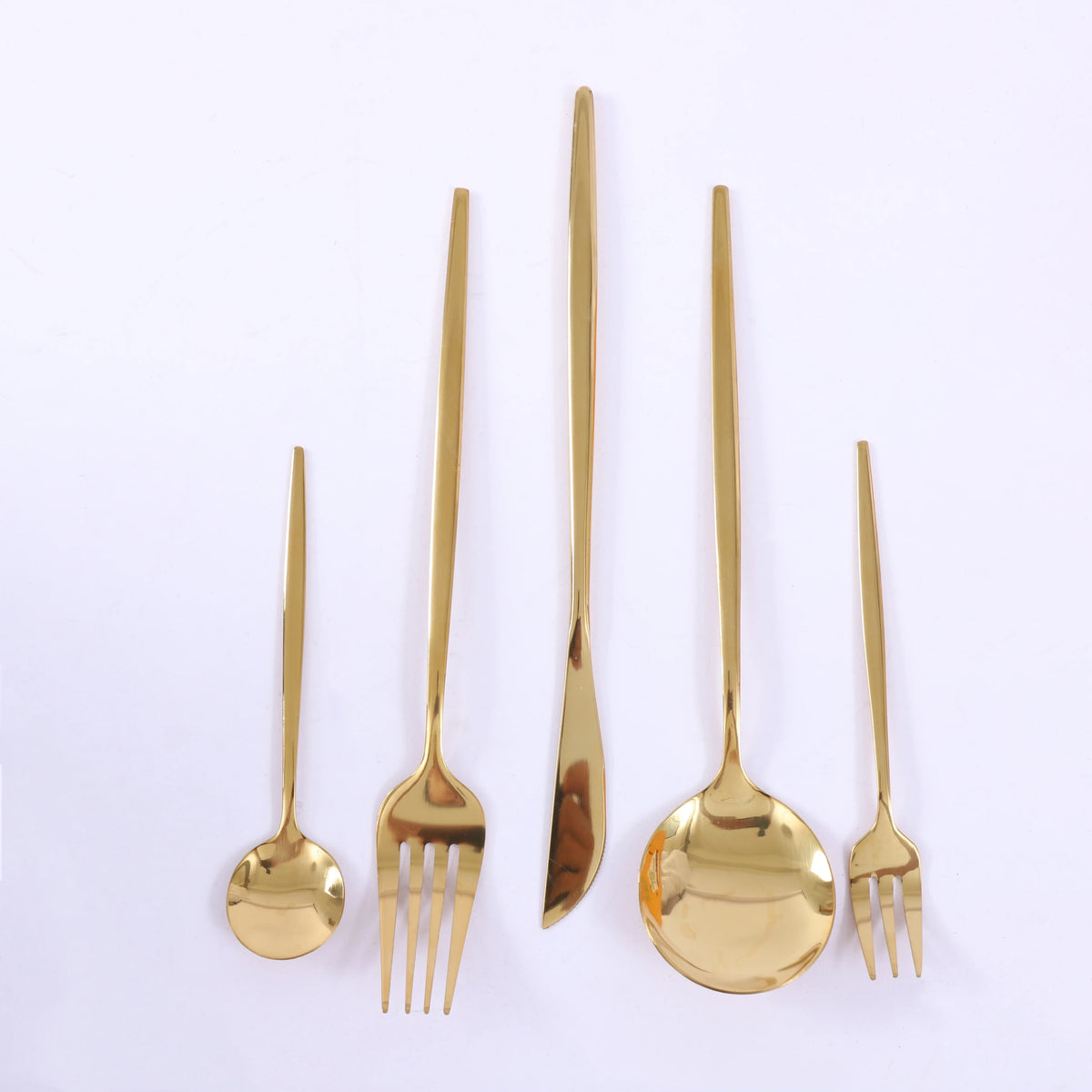 Heavy Duty Stainless Steel Flatware Set For Weddings And Buffets