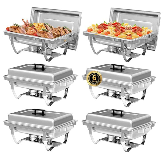 NONEDinnerware Chafing Dish Buffet Set Stainless Steel Electric Food Warmer