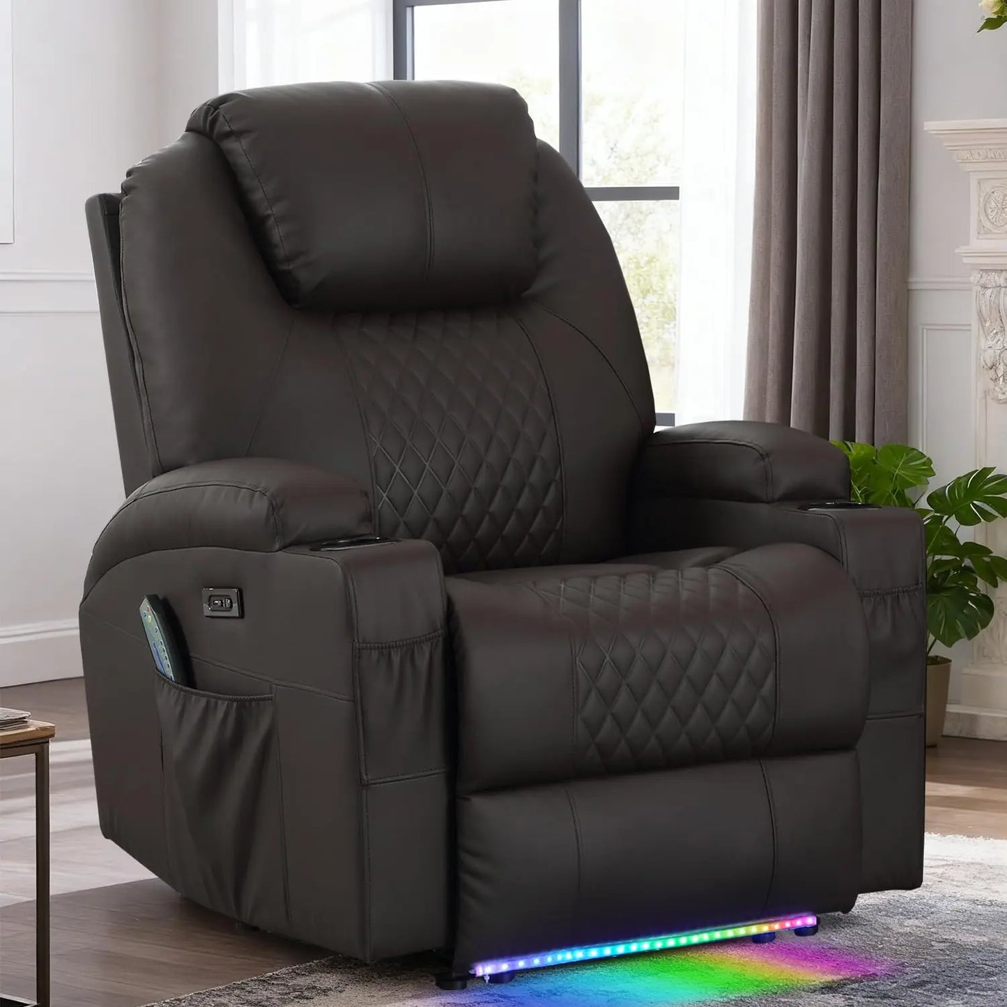 Power Recliner Chair With Heat And Massage